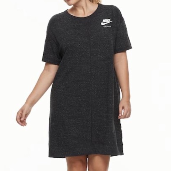 plus size nike t shirt dress